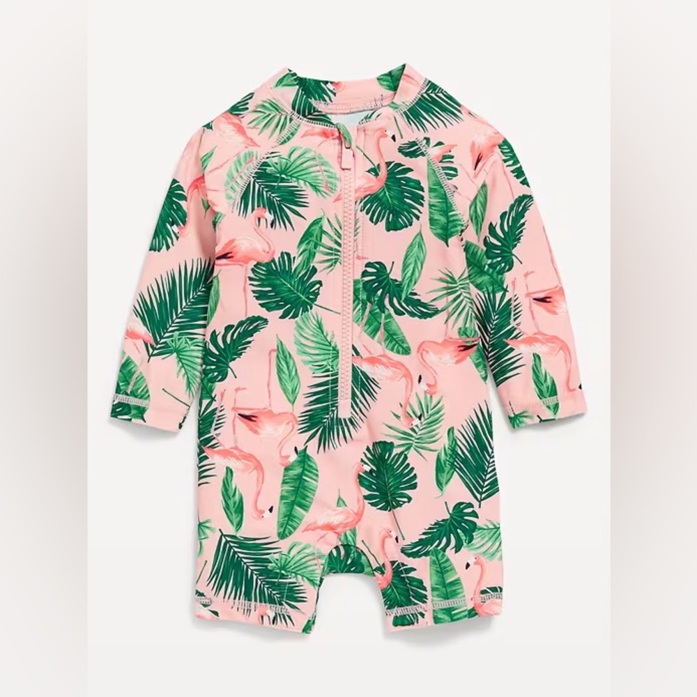 Old Navy Rashguard One-Piece Swimsuit for Baby
